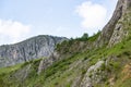 Mountain detail in Trascau mountains canyon, VÃÆliÃÅ¸oara gorge in eastern Apuseni Mountains, Romania Royalty Free Stock Photo